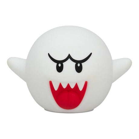 Paladone Super Mario Boo – SquishyGlo silikonelampe – forfra