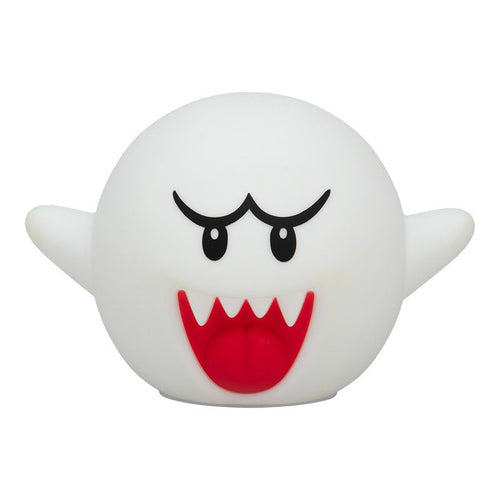 Paladone Super Mario Boo – SquishyGlo silikonelampe – forfra