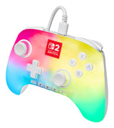 PowerA Advantage Wired Controller for Nintendo Switch 2 with Lumectra - White