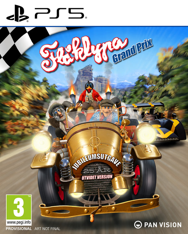 Flåklypa Grand Prix – Jubilæumsudgave – PlayStation 5