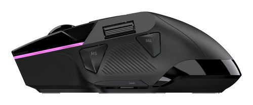 Turtle Beach Command MC5 – trådløs gamingmus, sort – Venstre sideprofil