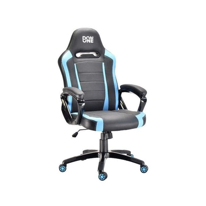 DON ONE - Belmonte Gamer Chair Blå - PU-läder - Upp Till 150 KG