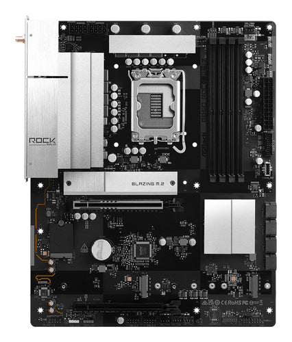 ASRock B860 Rock WiFi 7 bundkort - produktbillede 2
