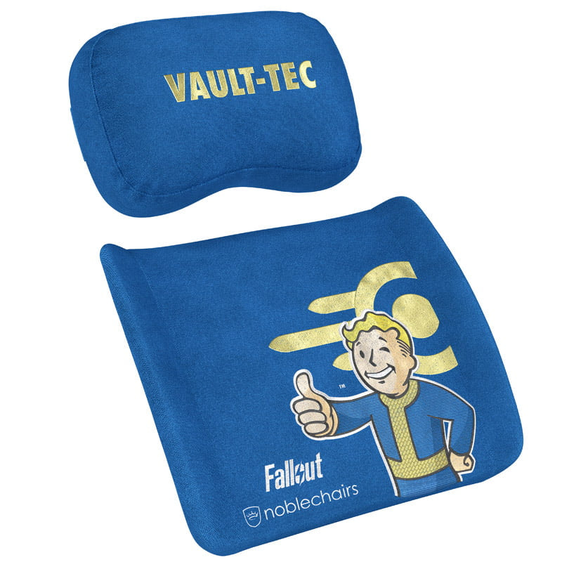 Noblechairs Memory Foam Kuddset För Spelstol Fallout Vault Tec Edition