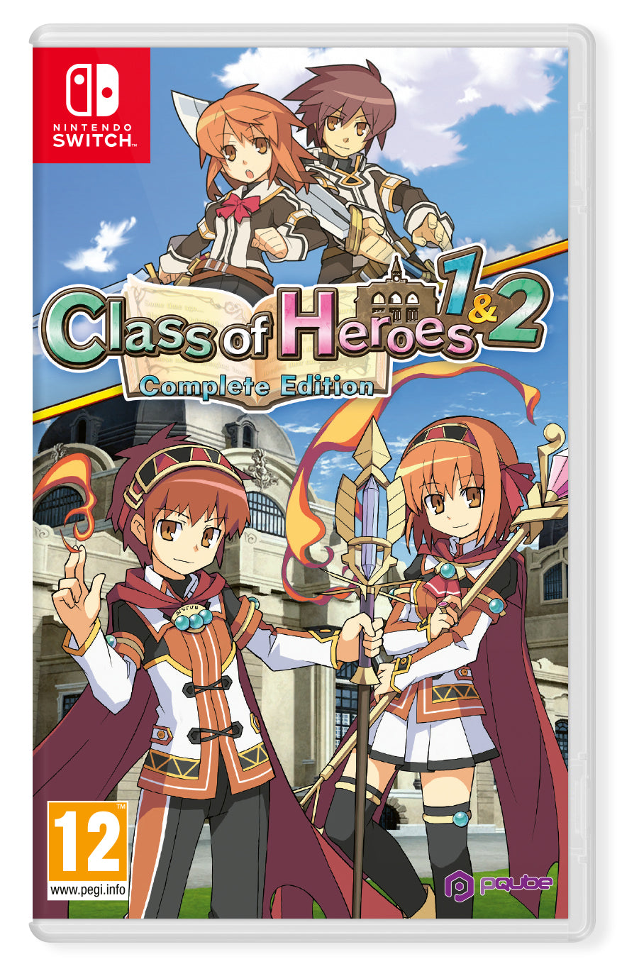 Class of Heroes 1+2 – Nintendo Switch – produktbillede