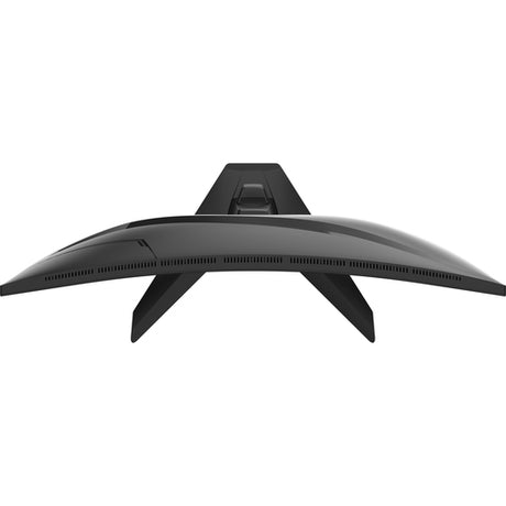 MSI MAG 275CQF E18 – 27″ buet WQHD-gamingskærm, 180 Hz – stativfod set ovenfra
