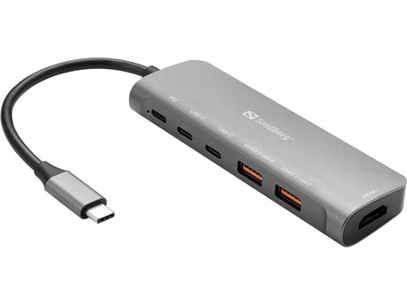 USB-C Dock HDMI + 2xUSB-A + Sandberg