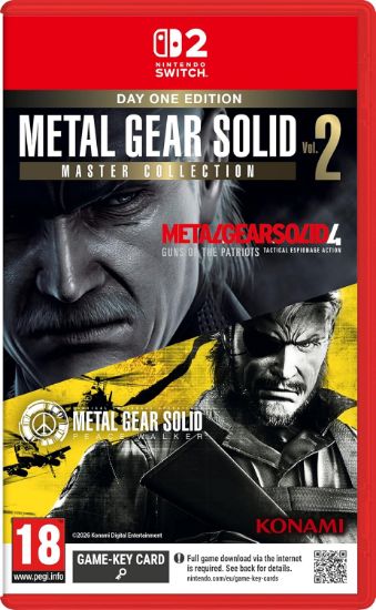 Metal Gear Solid: Master Collection Vol. 2 – Day One Edition – Nintendo Switch 2