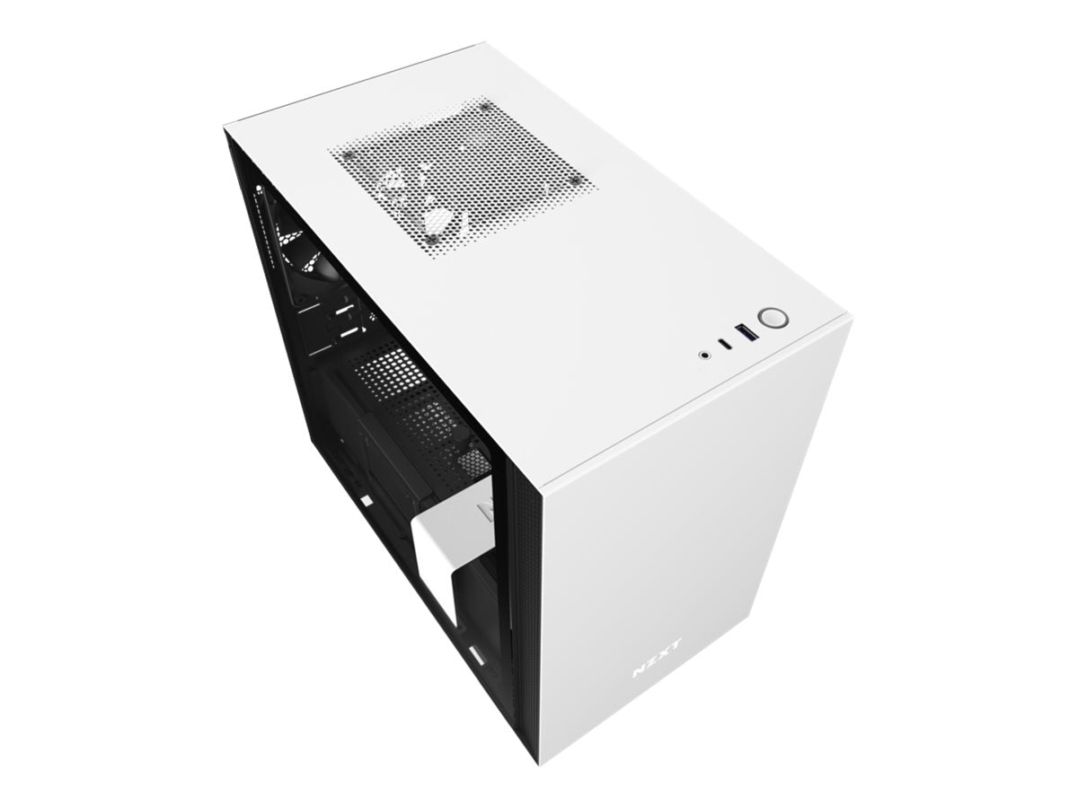 NZXT H-serien H210 Tower Mini ITX Svart/Vit