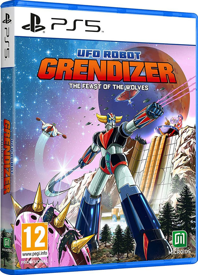 UFO Robot Grendizer: The Feast of the Wolves – PlayStation 5 – spilomslag