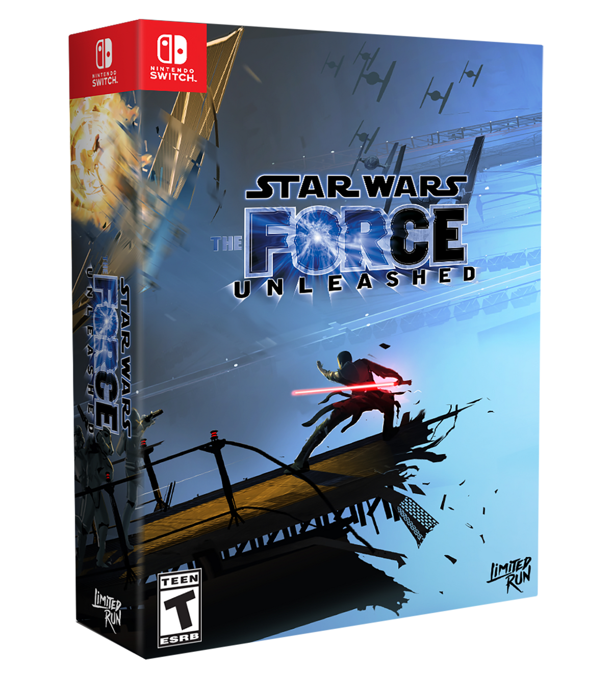Star Wars: The Force Unleashed Master Edition (Limited Run) – import – Nintendo Switch – spilomslag
