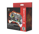 Wireless transparent Switch 2 controller with C-button, RGB deltaco_gaming