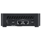 MSI Cubi NUC AI 1UMG-007EU – porte på bagsiden