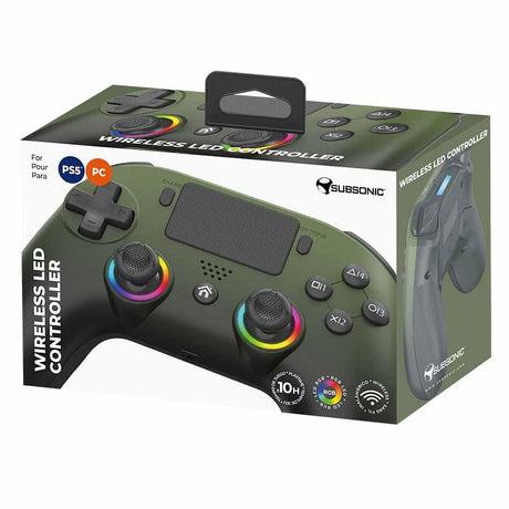 Subsonic – Wireless LED Controller – PS5 (Green)