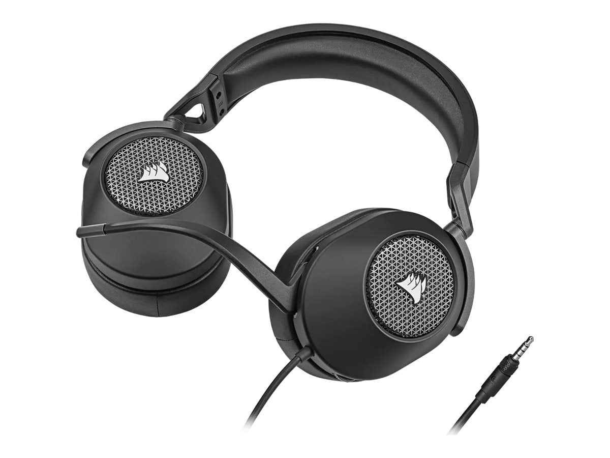 CORSAIR Gaming HS65 Surround-headset med kabel, svart