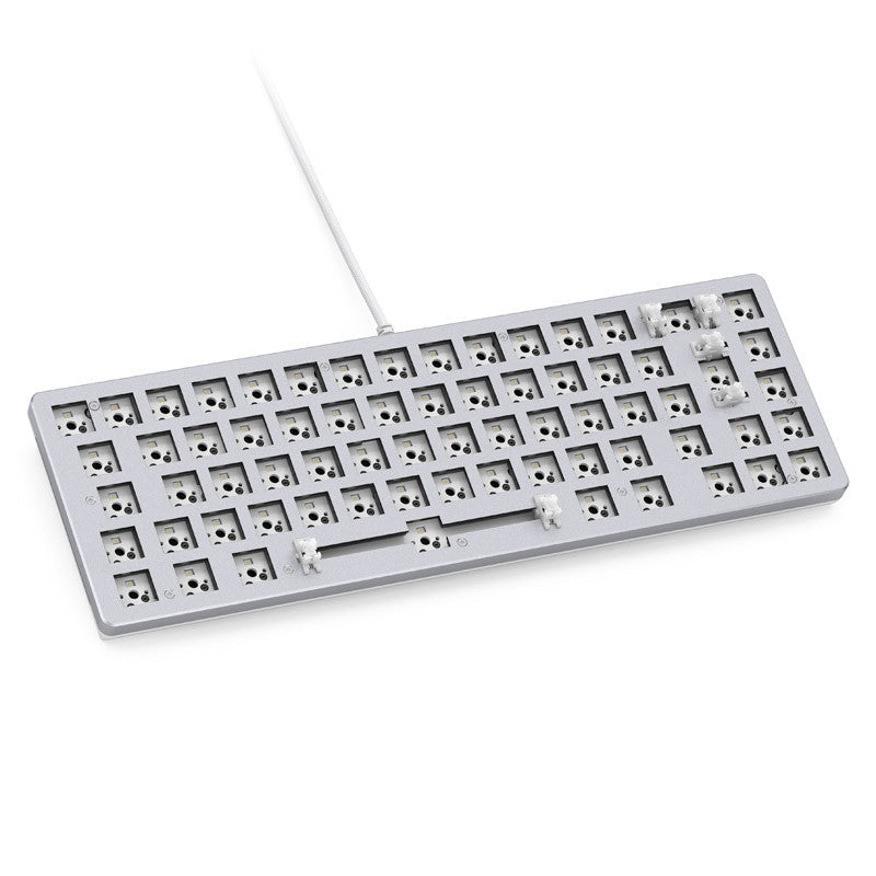 Glorious GMMK 2 - Kompakt 65% - Barebone, ISO Layout - Vit
