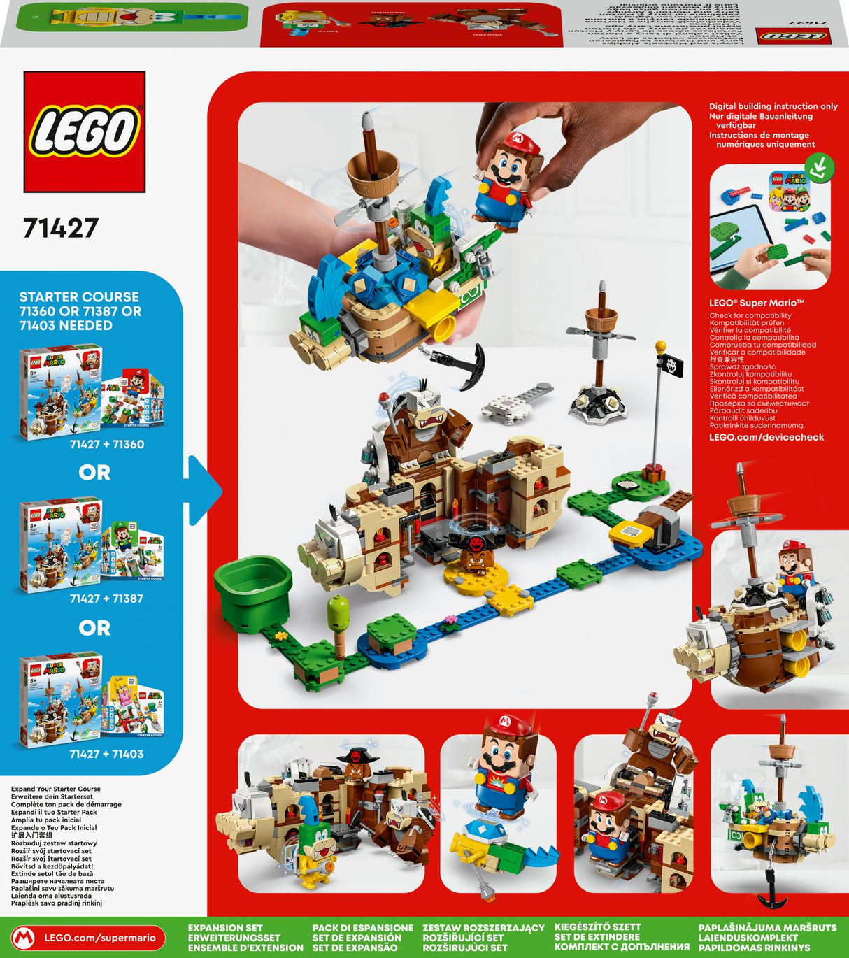 LEGO Super Mario - Larry&#039;s And Morton&#039;s Airships Expansion Set (71427.)