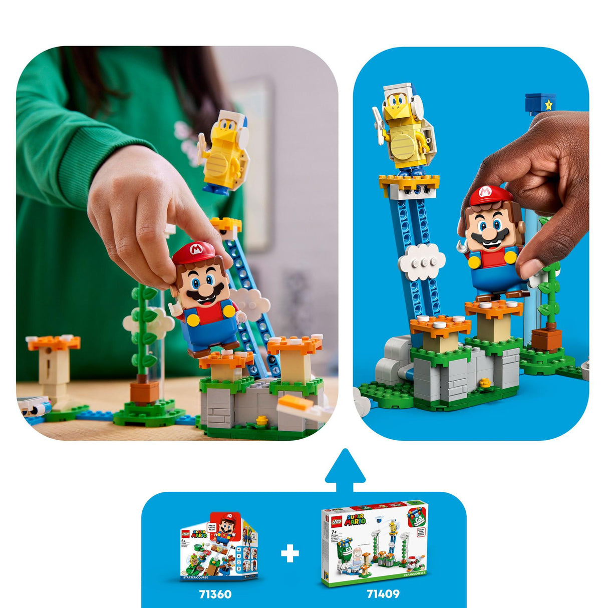 LEGO Super Mario - Big Spike&#039;s Cloudtop Challenge Expansion Set (71409)