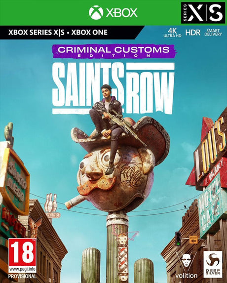 Saints Row – Criminal Customs Edition – Xbox One / Xbox Series X – forside