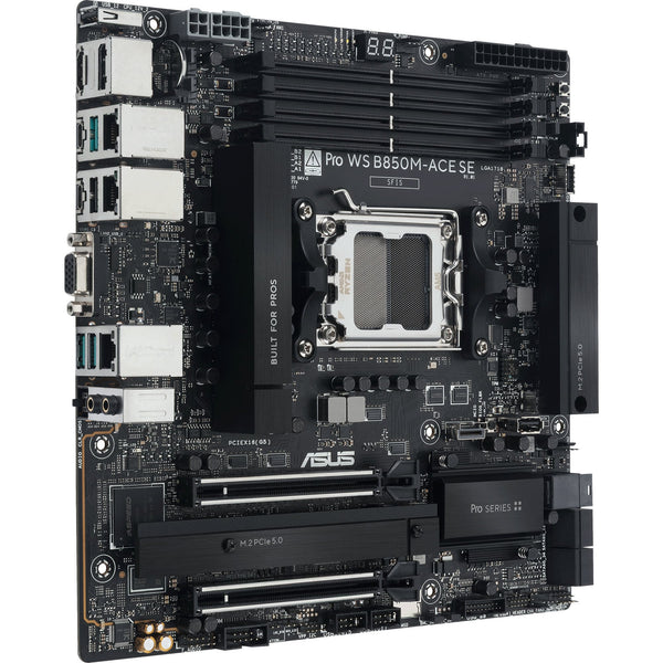 ASUS Pro WS B850M-ACE SE – AM5 micro-ATX bundkort