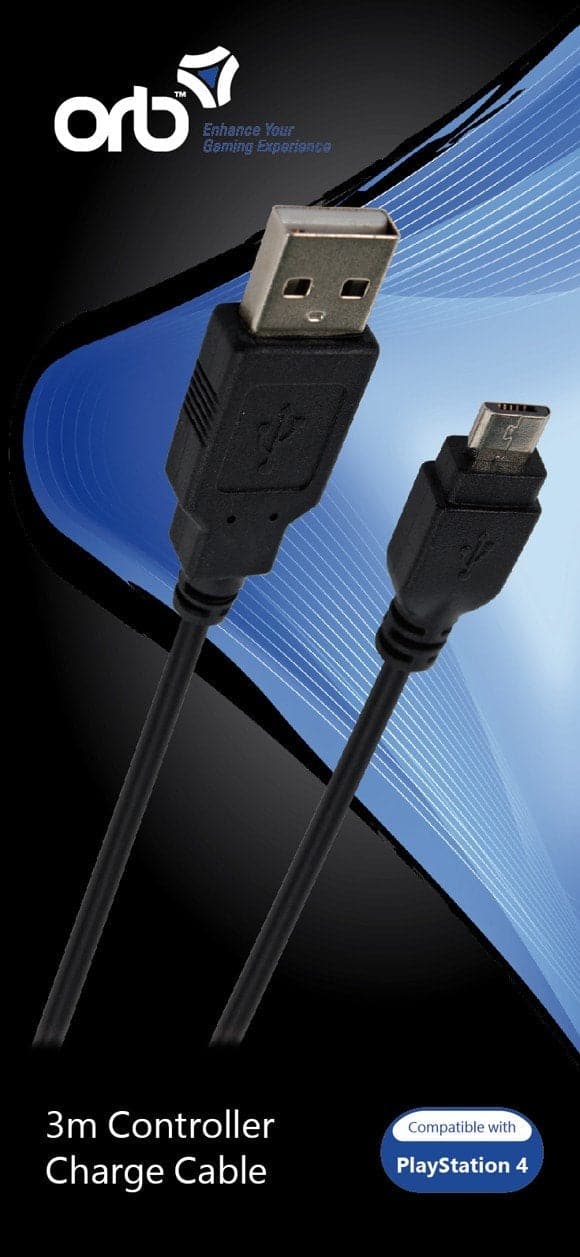 USB Till Micro USB 3 Meter Laddarkabel (ORB)