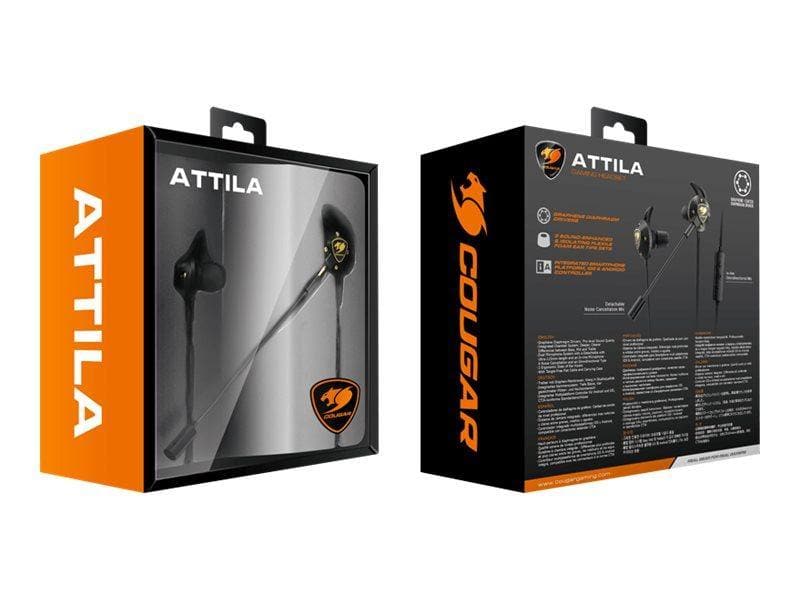 COUGAR Attila Kablage Gul Svart Headset
