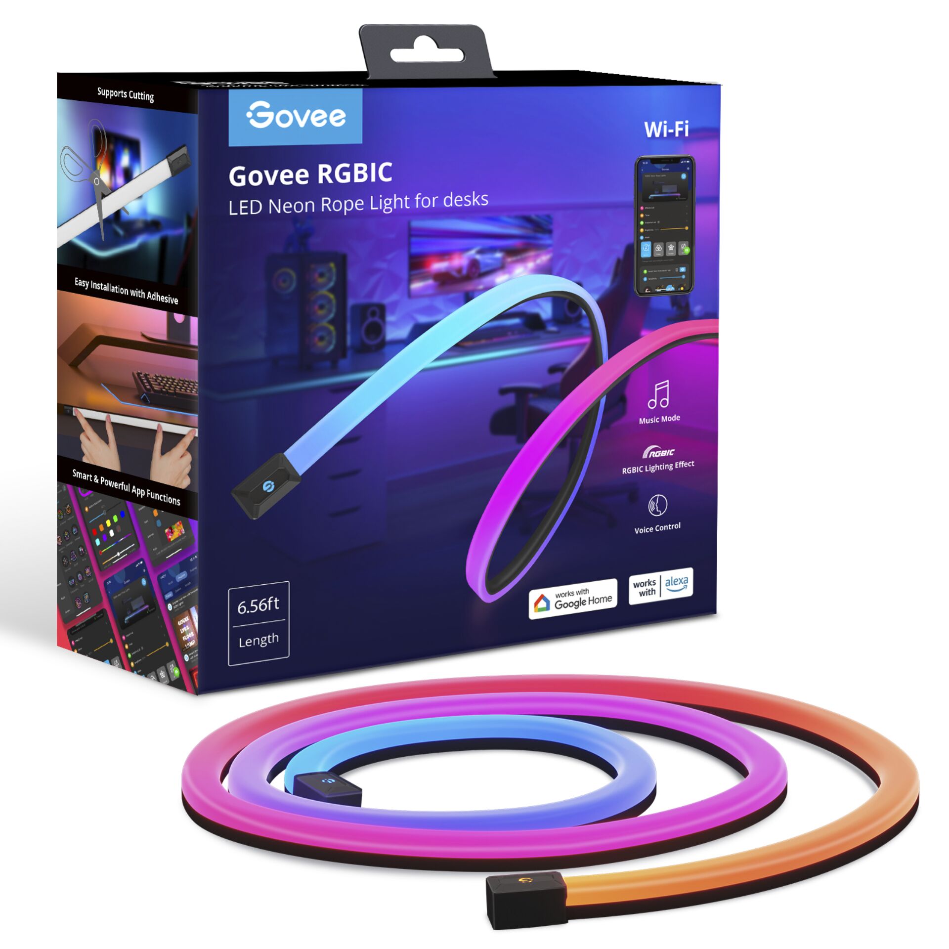 Govee Neon Gaming Bordslampa