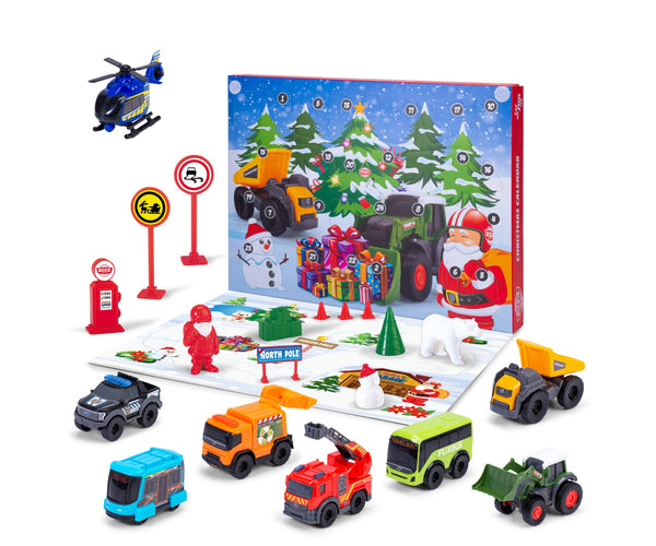 Dickie Toys Micro julekalender – 24 låger