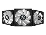 Lian Li ST120 RGB PWM fläktar 3-Pack + Controller - Svart - 120mm