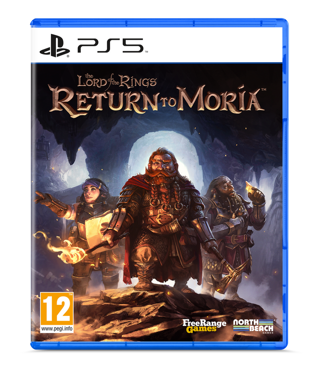 The Lord of the Rings: Return to Moria – PlayStation 5 – spilomslag
