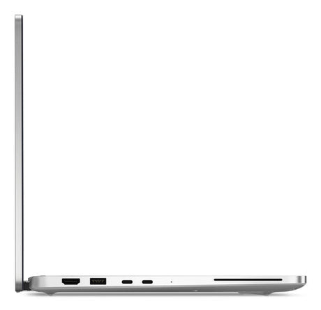 Dell Pro 14 Plus PB14250 – sideprofil og porte