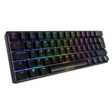 PT layout - Sharkoon SKILLER SGK50 S4, gaming keyboard (black, Kailh Red) Sharkoon