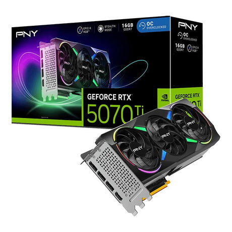GK PNY GeForce RTX5070Ti 16GB ARGB Overclocked Tri PNY