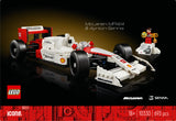 LEGO 10330 Ikoner McLaren MP4/4 &amp;amp; Ayrton Senna, Byggleksak