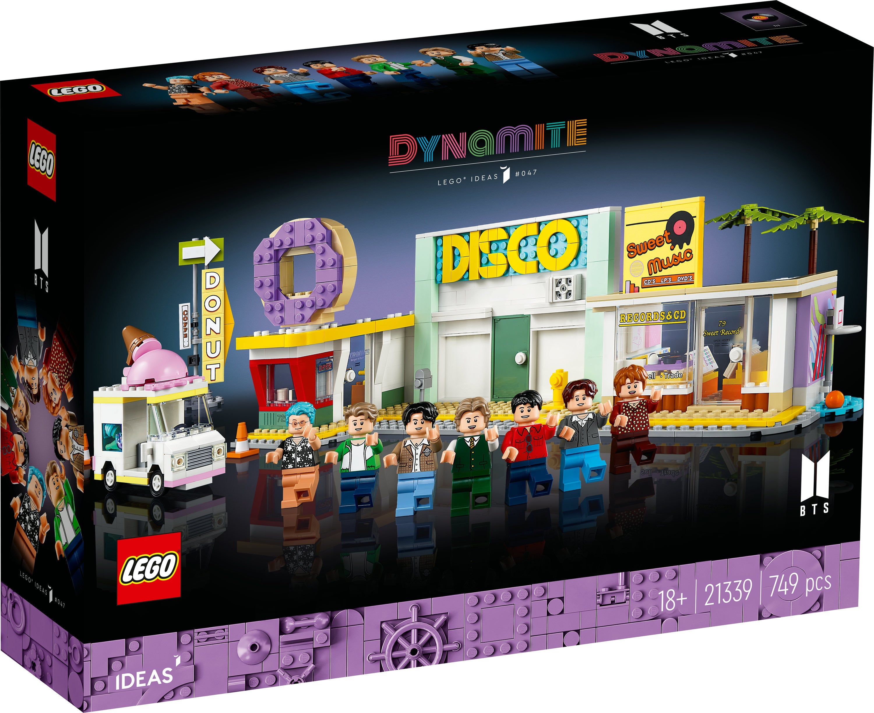 LEGO Idéer - BTS Dynamite (21339.)