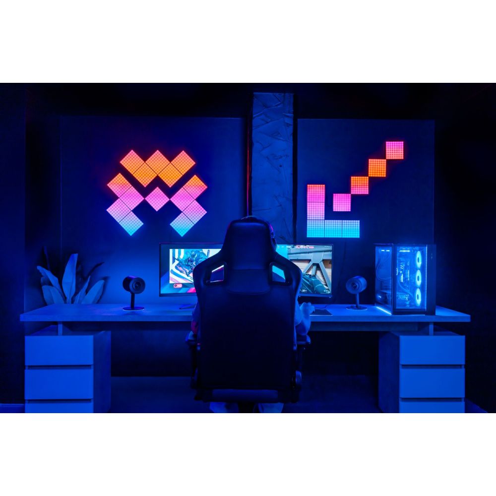 Twinkly Squares 3-pack Light Panel Expansionspaket RGB - 16x16 Cm 64LED