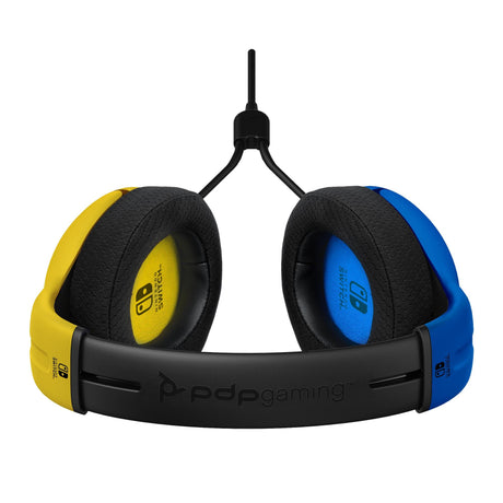 PDP Nintendo Switch Wired Headset LVL40 Yellow/Blue PDP