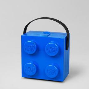 Room Copenhagen LEGO Box with Handle, Storage Box (Blue) Room Copenhagen