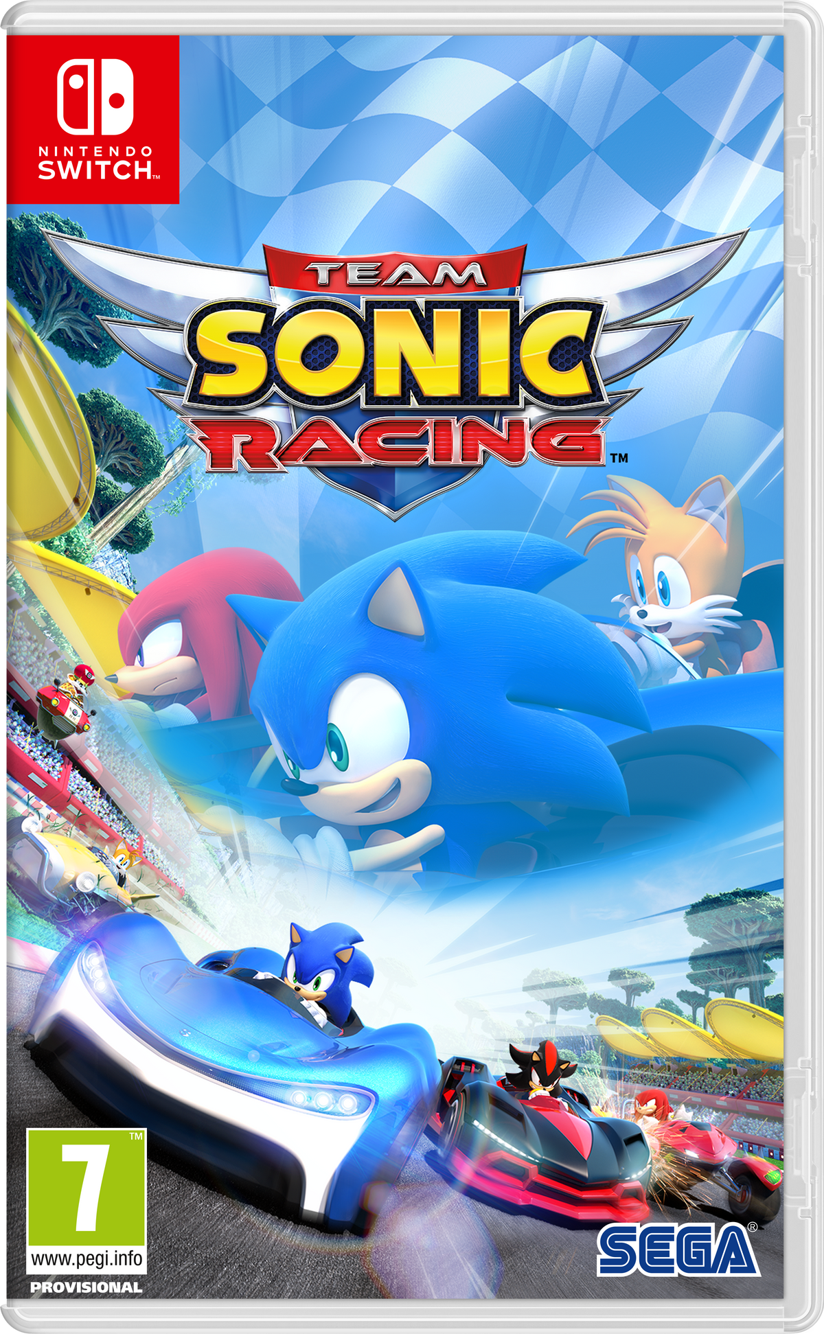 Team Sonic Racing – emballage