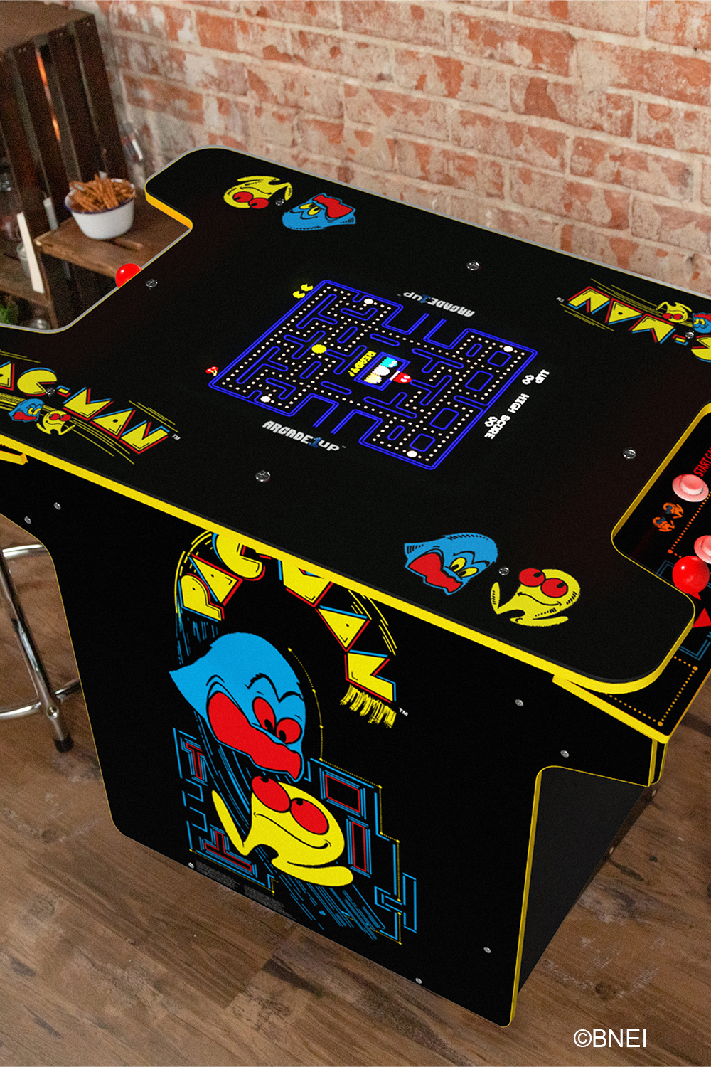 ARCADE 1 UP PAC-MAN HEAD-TO-HEAD BOARD