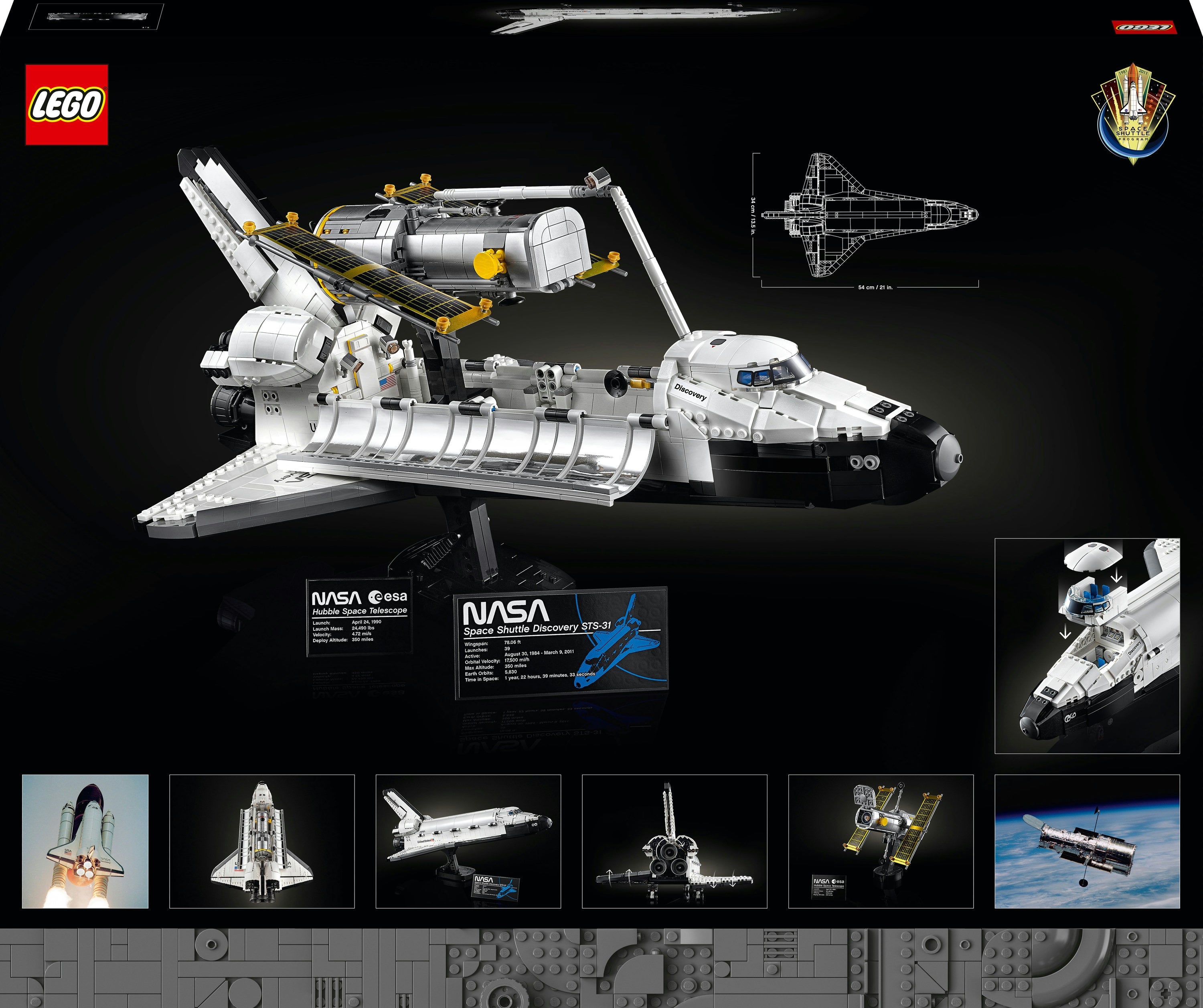 LEGO Creator - NASA Space Shuttle Discovery (10283.)