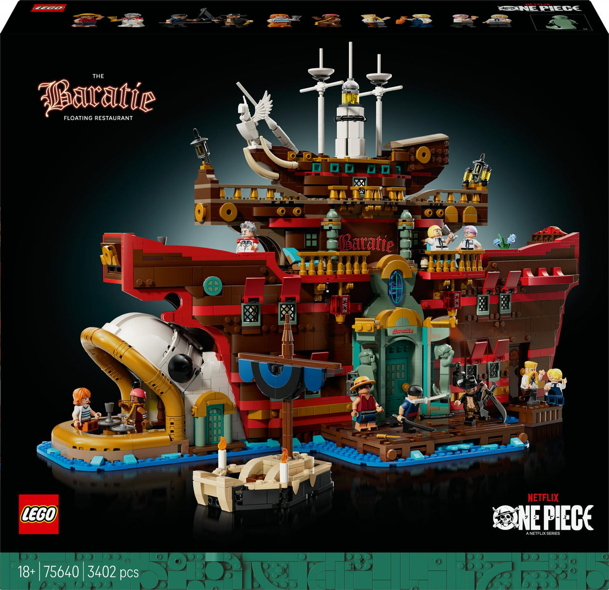LEGO - ONE PIECE - The Baratie Floating Restaurant (75640) LEGO