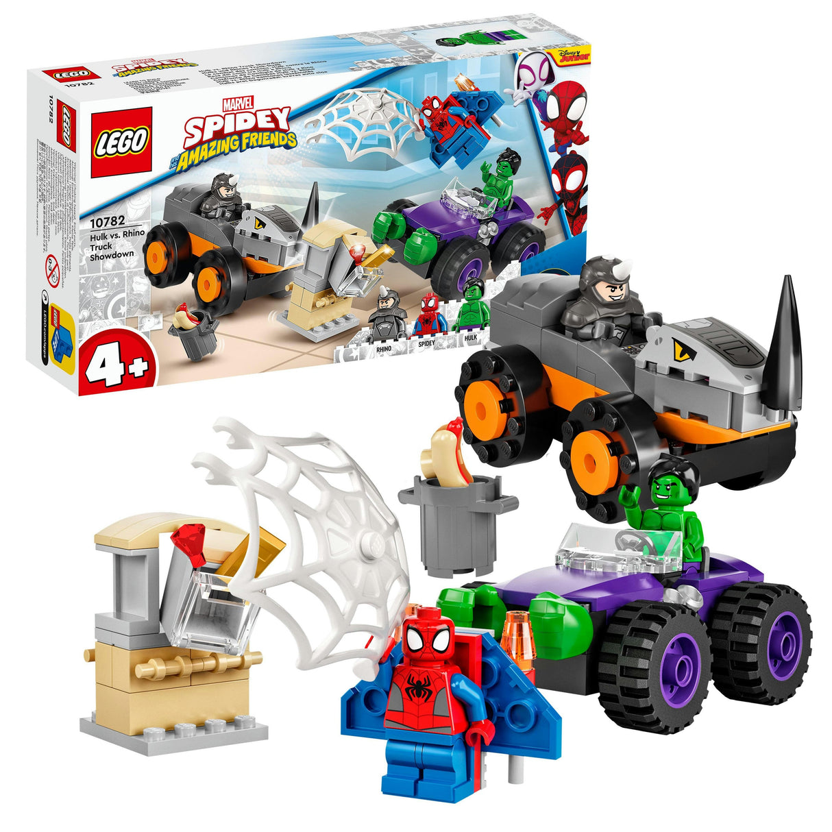 LEGO 4+ Hulks And Rhino&#039;s Truck Duell - 10782
