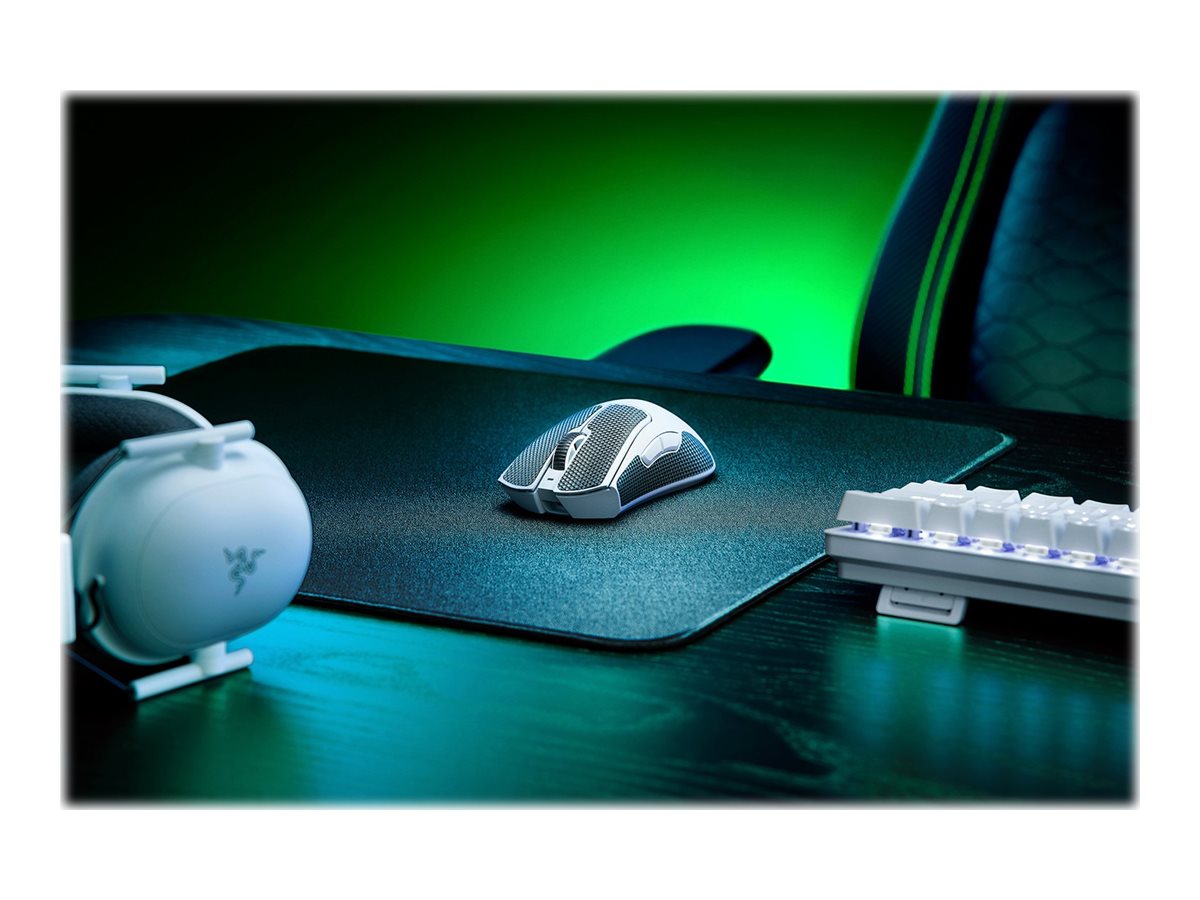 Razer DeathAdder V3 Pro Optisk Trådlös Vit