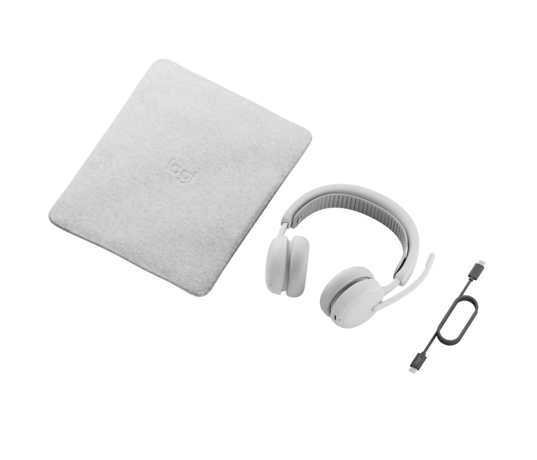 Logitech - Zone Wireless 2 ES – Wireless Noise Cancelling Headset with Adaptive Hybrid ANC, Bluetooth Logitech