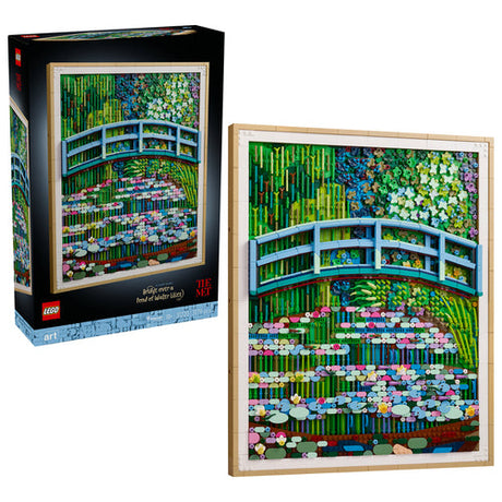 LEGO 31220 Art Claude Monet - Bridge over a water lily pond Lego