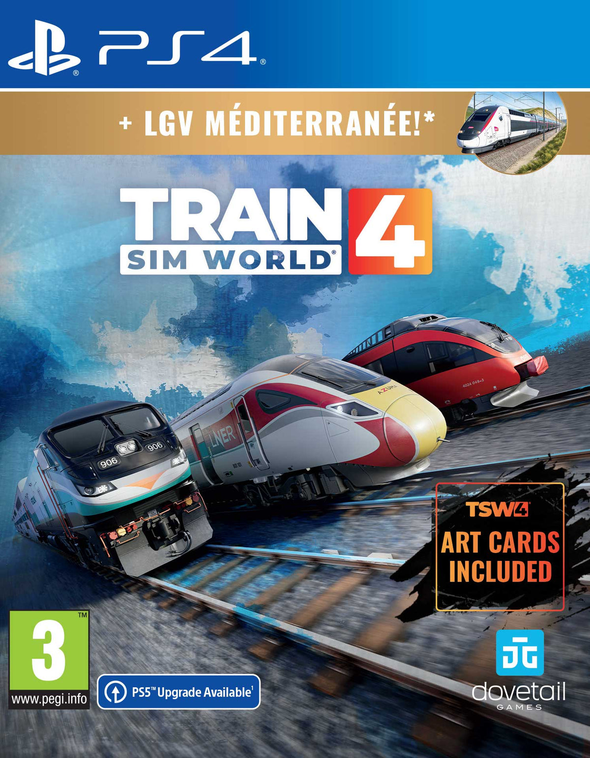 Train Sim World 4 Deluxe – PlayStation 4 – spilomslag