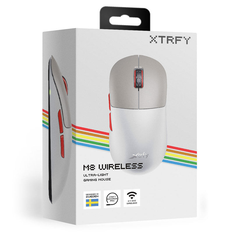 Xtrfy M8 Trådlös Spelmus - Retro