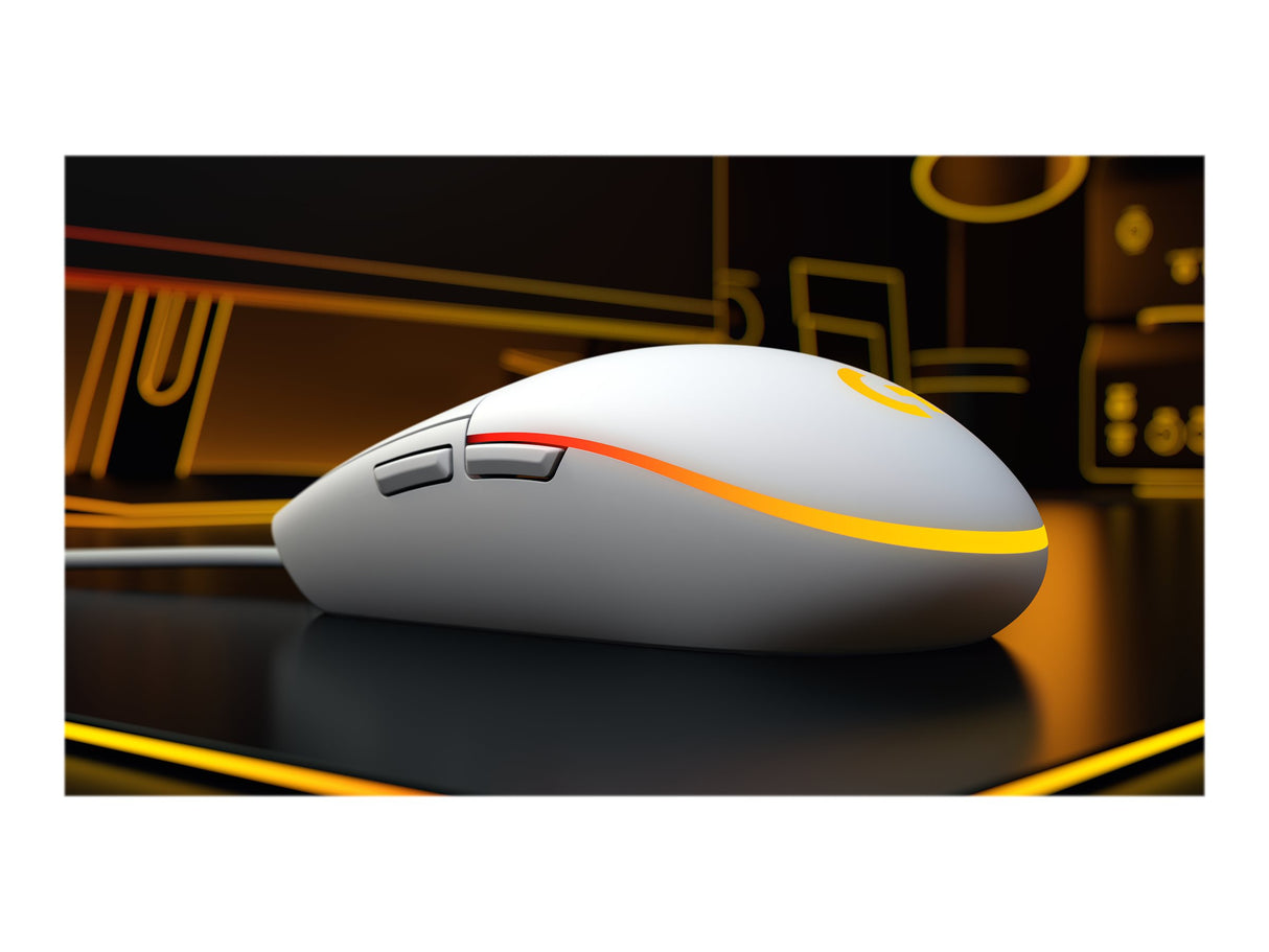 Logitech - G203 LIGHTSYNC Gamingmus Vit