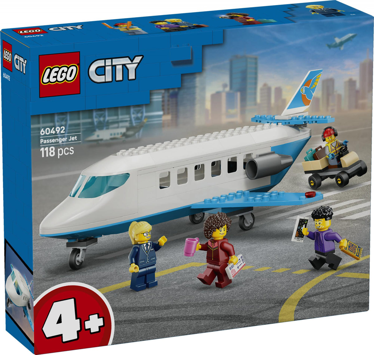 LEGO - LEGO City - Passenger Jet (60492) LEGO